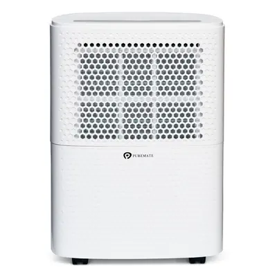 PureMate 12L Portable Dehumidifier with Air Purifier & Continuous Drainage