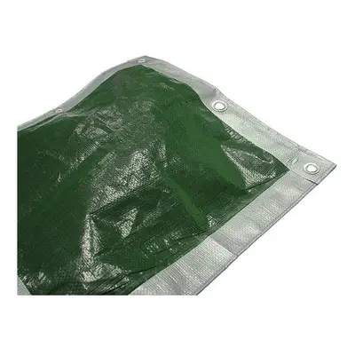 Faithfull FAITARP1818H Tarpaulin Green/ Silver Heavy-Duty 5.4m x 5.4m (18ft x 18ft)