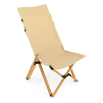 Portable Folding Camping Chair Bamboo Portable Ultralight Canvas Chair