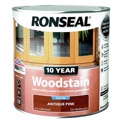 Ronseal Year Woodstain Antique Pine 2.5L