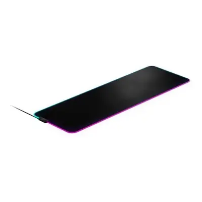 SteelSeries QcK Prism Cloth Gaming Mouse Pad - 2-zone RGB Illumination - Real-time Event Lightin