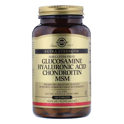 Solgar, Glucosamine Hyaluronic Acid Chondroitin MSM, Tablets