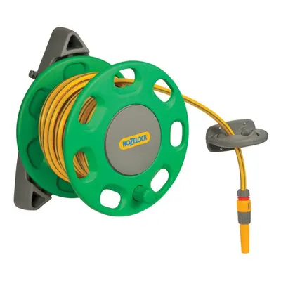 Hozelock Wall-Mounted Hose Reel m with m Hose 2422R0000