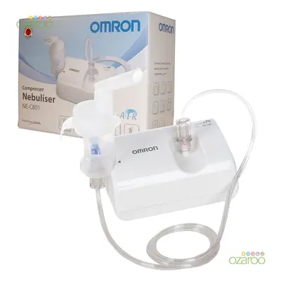 Omron C801 CompAir Lightweight Compressor Respiratory VVT Nebuliser Inhaler Kit