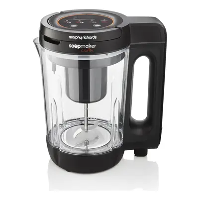 Morphy Richards Clarity Soup Maker, W, 1.6 Litre - Clear/Black