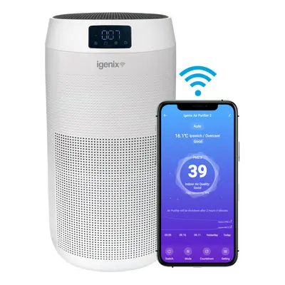 Igenix IG9600WIFI Smart WIFI Air Purifier with Amazon Alexa & Google Assistant