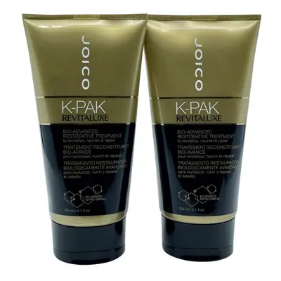 Joico K Pak Revitaluxe Bio Advanced Restorative Treatment 5.1 OZ Set of