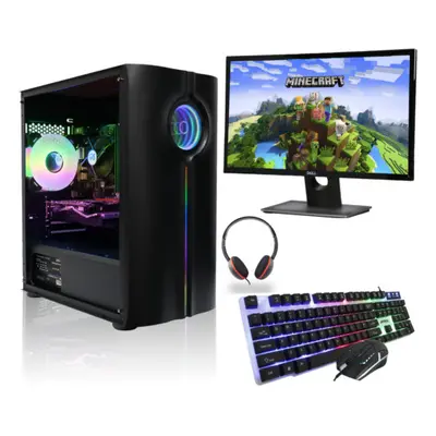 Gaming PC Bundle AMD Ryzen 5600G 16GB DDR4 RAM 480GB SSD Windows