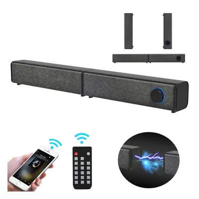 S12 TV Sound Bar Wireless Stereo bluetooth Speaker Detachable Soundbar Home Theater Dual Connect