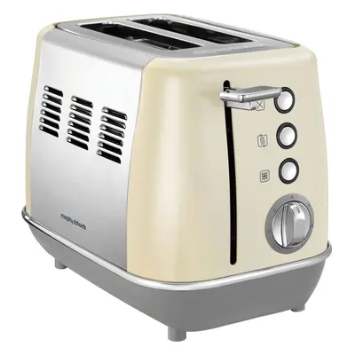 Morphy Richards Evoke 2 Slice Toaster - Cream