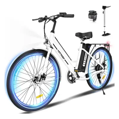 HITWAY Electric Bike Inch Pedal Assist E-Bike with 8.4Ah Battery and 250W Motor City E Bike for 