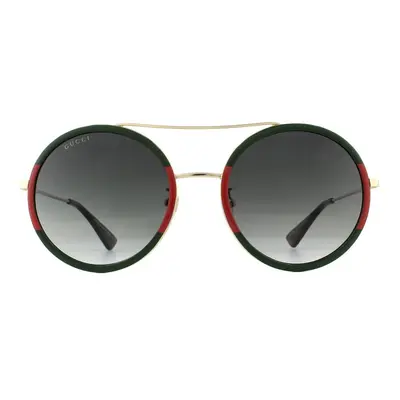 Gucci Sunglasses GG0061S Gold Green and Red Green Gradient