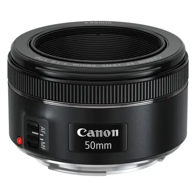 Canon EF 50mm f/1.8 STM AF Standard Lens - Black