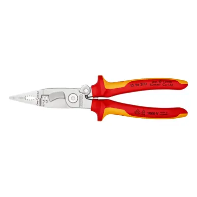 Knipex 96 SB VDE Multifunctional Installation Pliers with Opening Spring 200mm