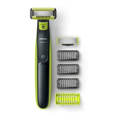 Philips OneBlade Wet Dry Facial, Body Hair Trimmer Shaver, Combs, QP2620/25