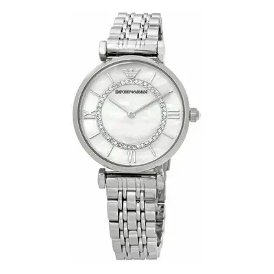 Emporio Armani Ladies Watch - Mother Of Pearl Dial - Stainless Steel AR1908