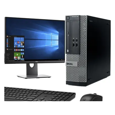 FAST Dell GAMING BUNDLE TOWER PC FULL SET COMPUTER INTEL CORE i5 8GB 500GB WIN10