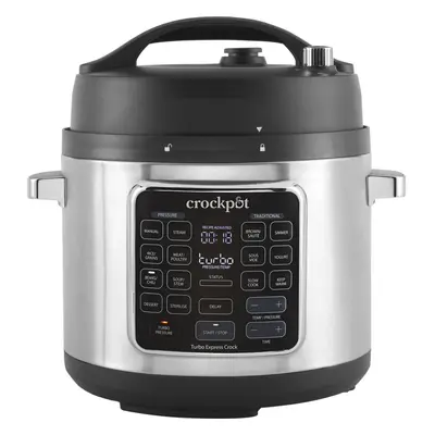 Crockpot CSC062 5.6 Litre Multi Cooker - Black / Stainless Steel