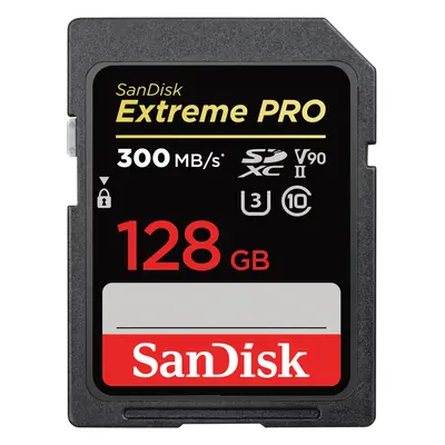 SanDisk 128GB Extreme PRO UHS-II SDXC Memory Card