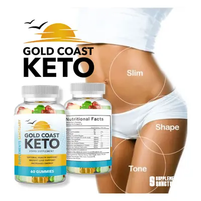 Gold Coast Keto Gummies-New Mixed Flavour-60 Gummies-Keto Friendly