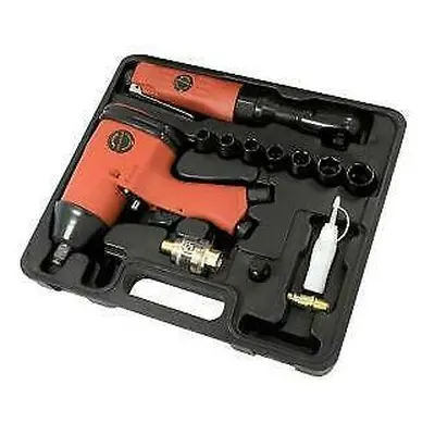 13pc 13mm 1/2" Drive Air Impact Gun And Ratchet Wrench Kit (Neilsen CT0870)