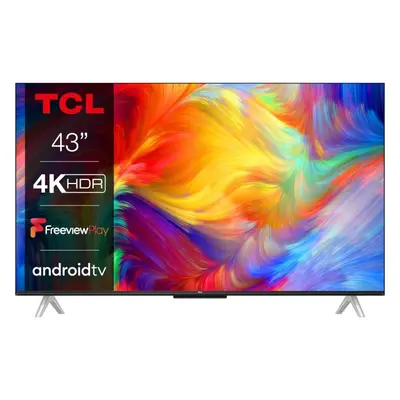 TCL P638K 43" 4K UHD HDR Smart Android TV - 43P638K