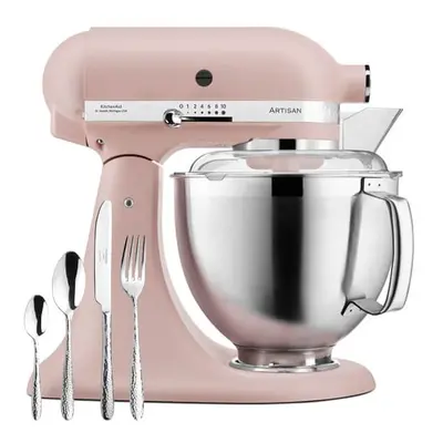 KitchenAid Artisan Mixer Feather Pink with FREE Gift