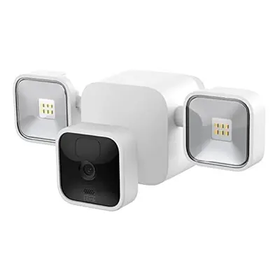 Blink Outdoor + Floodlight | wireless, battery-powered HD floodlight mount and smart security ca