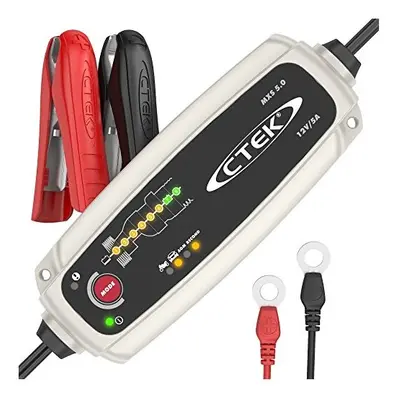 CTEK MXS 5.0 Battery Charger with Automatic Temperature Compensation