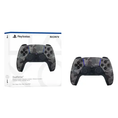 Grey Camouflage DualSense Wireless Controller - PlayStation