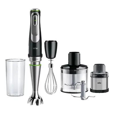 Braun Multi Quick Hand blender 1200W Premium black Stainless steel MQ 9138XI