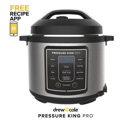 Pressure King Pro (4.8L) 14- n Digital Pressure Cooker by Drew&Cole