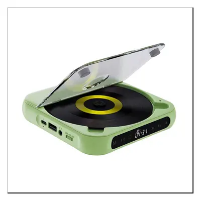 Portable CD Player Bluetooth Speaker,LED Screen, Stereo Player, Wall Mountable CD Music Player w