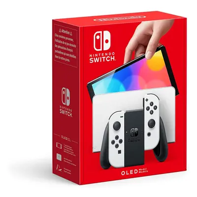 Nintendo Switch (OLED Model) White Console