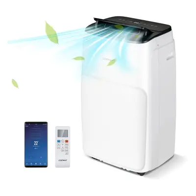 12,000 BTU Portable Air Conditioner Cooling Heating & Dehumidifying AC