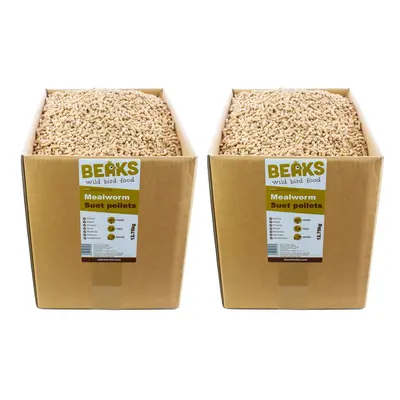 MEALWORM suet feed pellets for all wild garden birds 25kg