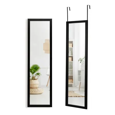 Full Length Over the Door Mirror Full Length Mirror with Hanging Hooks