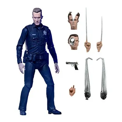 NECA Ultimate T-1000 Terminator Action Figure, 2-7"