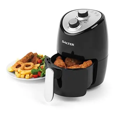 EK2817 2L Compact Air Fryer - Hot Air Circulation, Removable Non-Stick Cooking Rack, Adjustable 