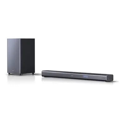 Sharp 440W Dolby Atmos Soundbar with Bluetooth, 4K HDMI and LED Display - Black