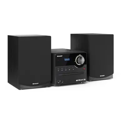 Sharp XL-B517D(BK) Micro Sound System with DAB+ Digital, Bluetooth & CD Playback