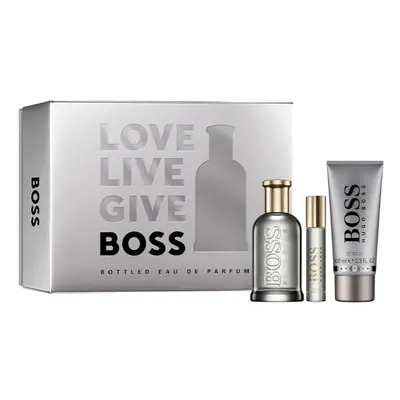 Hugo Boss Boss Bottled Eau de Parfum 100ml Spray + Mini + S/ Gel Set