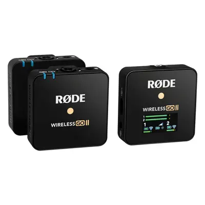 Rode Wireless GO II Compact Digital Wireless Microphone System Black