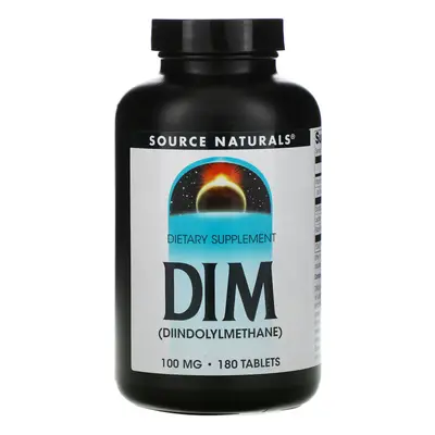 Source Naturals, DIM (Diindolylmethane), mg, Tablets