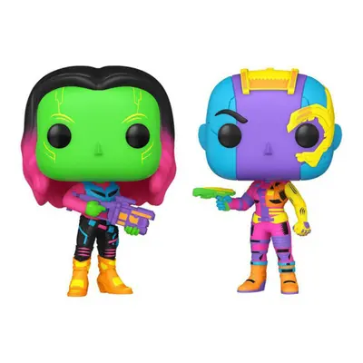 Gamora & Nebula Black Light US Exclusive Pop! 2pk