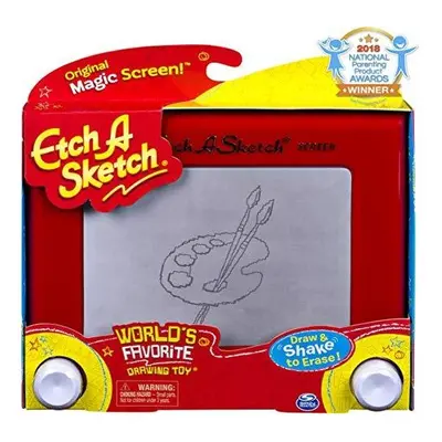 Etch A Sketch, Classic Red Drawing Retro Toy with Magic Screen, for Ages and Up