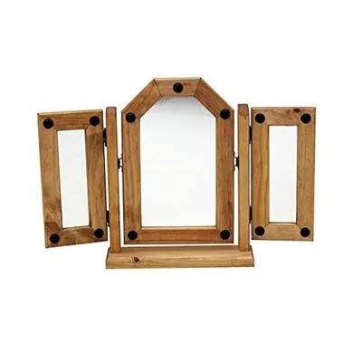 Corona Triple Mirror Solid Pine Furniture