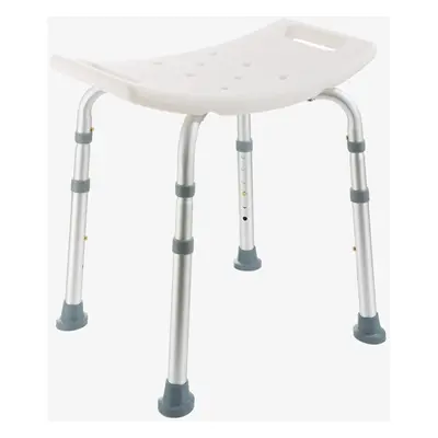 Shower Stool | Height Adjustable | Aluminum Frame | Anti-Slip Rubber feet | Seat with Safety Han