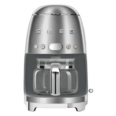 Smeg DCF02SSUK Filter Coffee Machine with Timer - Stainless Steel