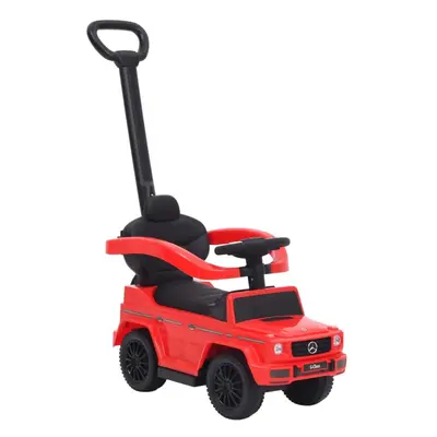 vidaXL Push Walk Car Mercedes-Benz G63 Red Ride-On Baby Children Walk Car Toy